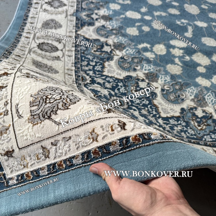 Турецкий Ковер Для гостиной New дизайн 99 Голубой