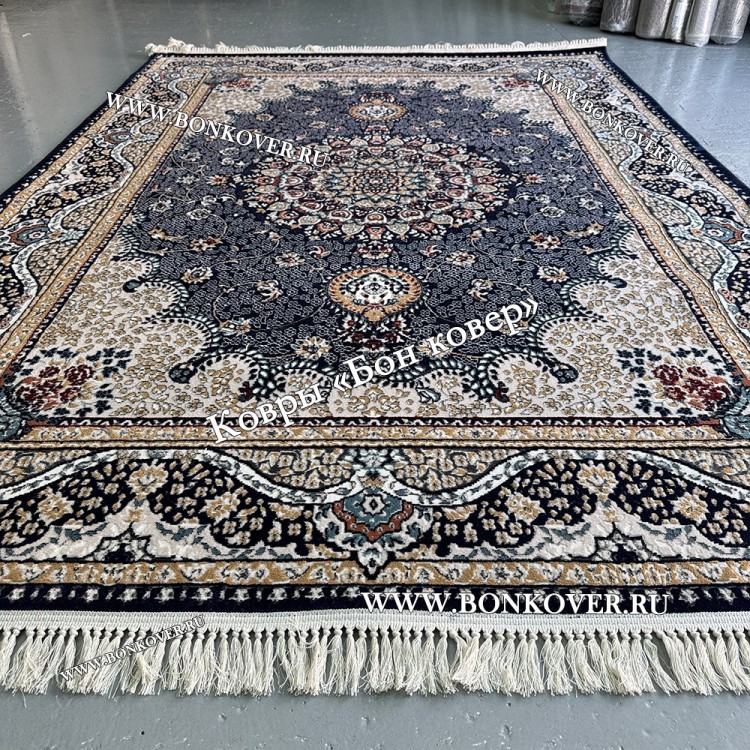Восточный Ковер Для Гостиной Медальон Дизайн 25820