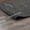 Однотонный ковер комфорт класса черный