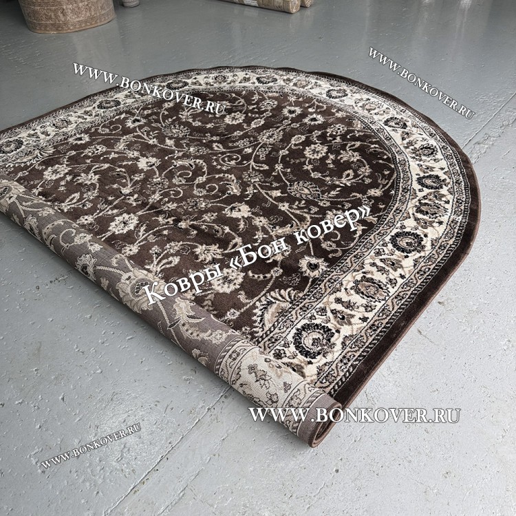 Ковер Российского Производства Дизайн 06 Коричневый Овальный