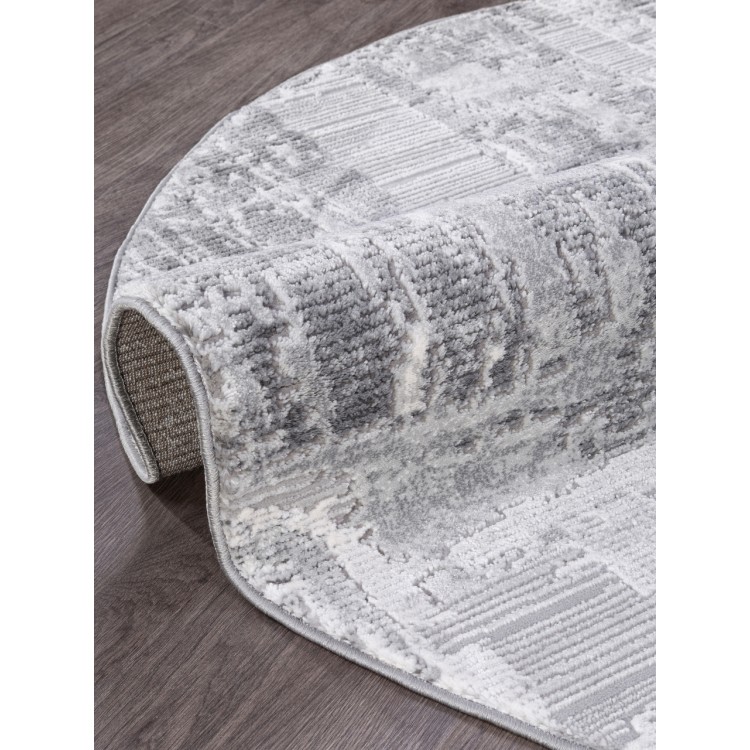 Ковер Armina 03758A GREY / GREY Круг