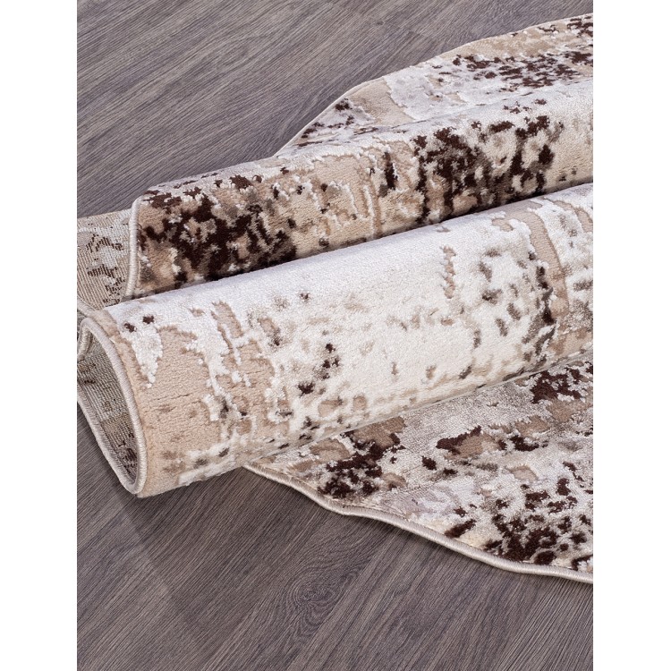 Ковер Armina 04047B DARK BROWN Овал